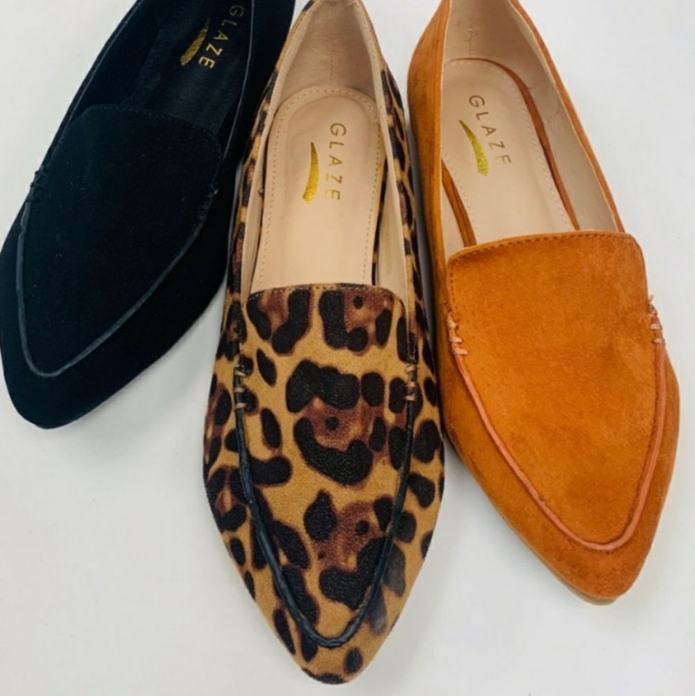 NEW | Leopard Suede Flats - Picture 2 of 2